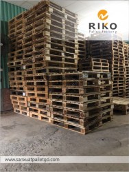 Bán Pallet Gỗ Cũ (Pallet Gỗ Tràm) Cao Cấp 1mx1m2 Xuất Khẩu