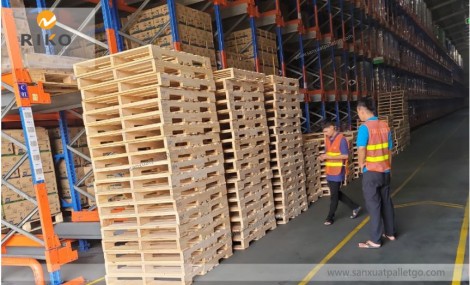 Pallet GMA - Pallet gỗ thông xuất khẩu giá rẻ, tiêu chuẩn xử lý nhiệt, sấy khô, xuất khẩu EU và USA